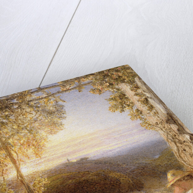 Sleeping Shepherd - Morning, c.1857 by Samuel Palmer