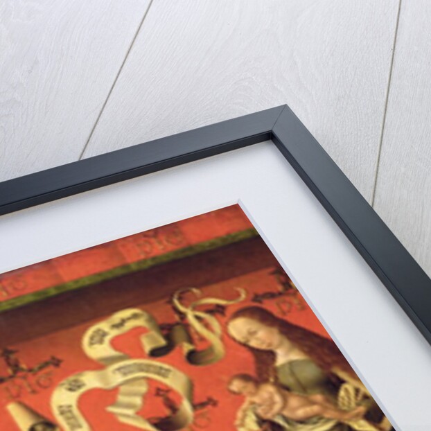 Portrait of the Chevalier Philip Hinckaert and St. Philip the Apostle, before the Virgin and Child, c.1494-1505 by Brabant School