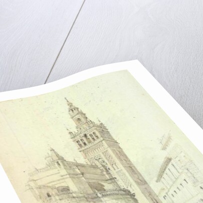 The Giralda, Seville, c.1846 by Canon G. F. Weston
