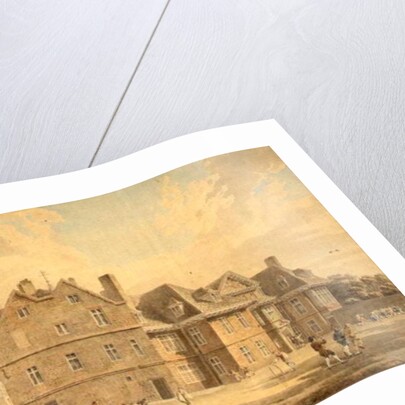 The Old Manor House, Marylebone, as a School, 1791 by Michael Rooker