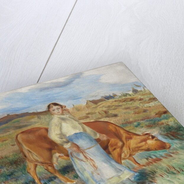 The Return from the Fields, 1886 by Pierre Auguste Renoir