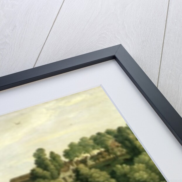 The Thames at Richmond, with the Old Royal Palace, c.1620 by Flemish School