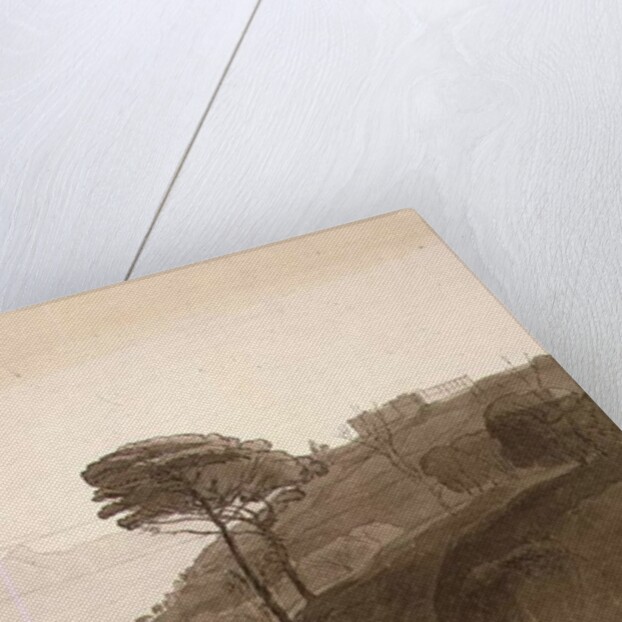 No.1621 View of the Bay of Naples and Mt. Lactarius, 1781 by Francis Towne