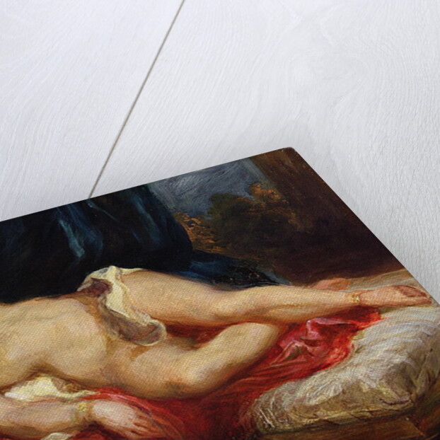 Odalisque, c.1825 by Ferdinand Victor Eugene Delacroix