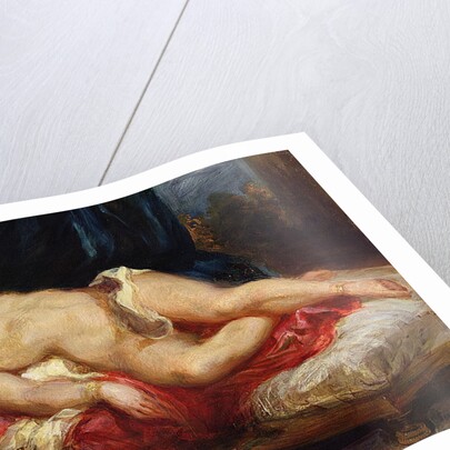 Odalisque, c.1825 by Ferdinand Victor Eugene Delacroix