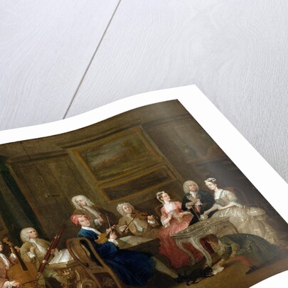 A Musical Party: the Mathias Family, c.1730 by Gawen Hamilton