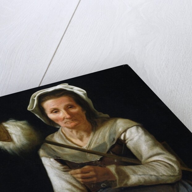 Old Woman Spinning, 1646-48 by Michael Sweerts