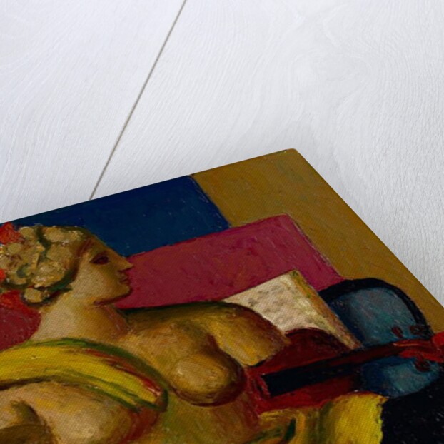 Violin and Bust, c.1934 by Mark Gertler