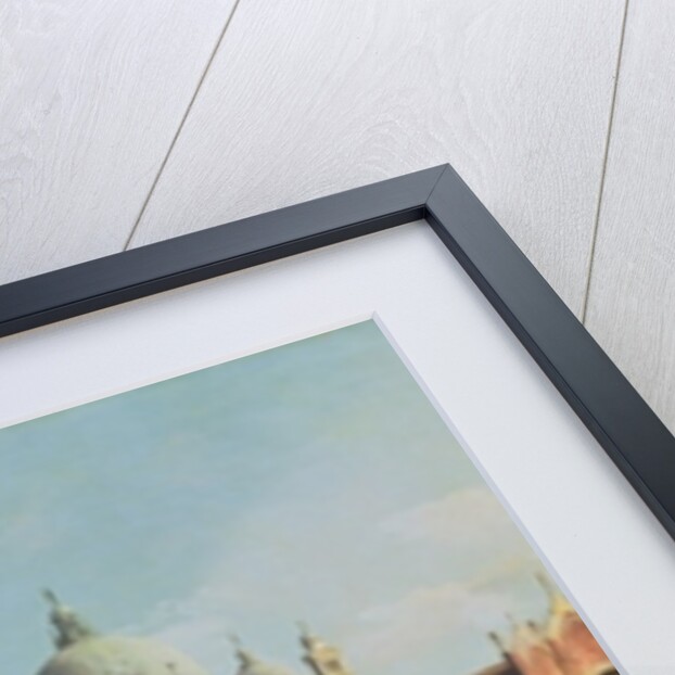 View of the Grand Canal: Santa Maria della Salute and the Dogana from Campo Santa Maria Zobenigo, early 1730s by Canaletto