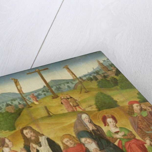 The Deposition, centre panel of triptych, late 15th-early 16th century by School French