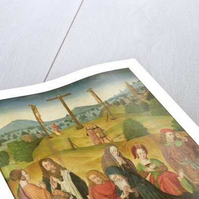The Deposition, centre panel of triptych, late 15th-early 16th century by School French