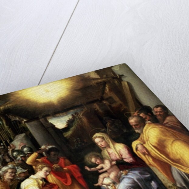 Adoration of the Kings by Taddeo Zuccaro