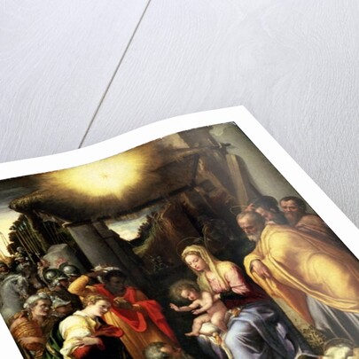 Adoration of the Kings by Taddeo Zuccaro