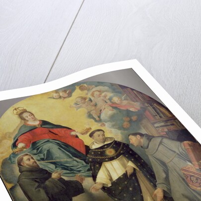 The Vision of Fray Lauterio, c.1640 by Bartolome Esteban Murillo