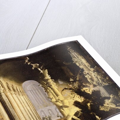 King Asa of Judah destroying the statue of Priapus by Francois de Nome