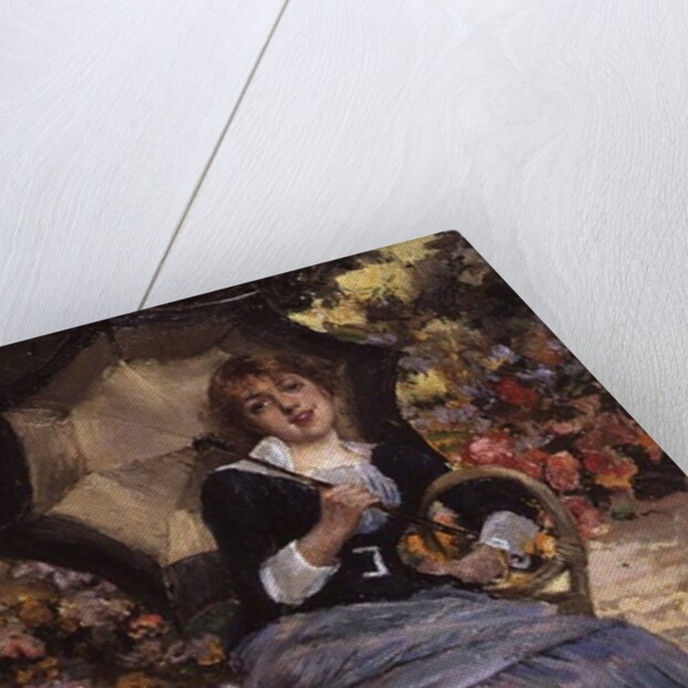 Girl with a sunshade, 1879 by Jules Bastien-Lepage