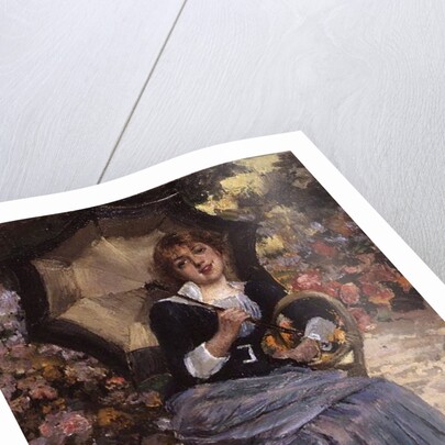 Girl with a sunshade, 1879 by Jules Bastien-Lepage