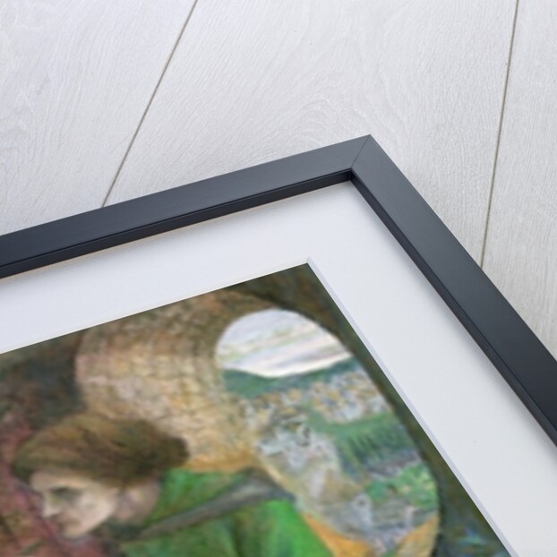 Clerk Saunders, 1857 by Elizabeth Eleanor Siddal