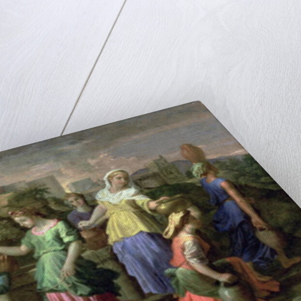 Eliezer and Rebecca at the Well, c.1660-65 by Nicolas Poussin