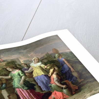 Eliezer and Rebecca at the Well, c.1660-65 by Nicolas Poussin