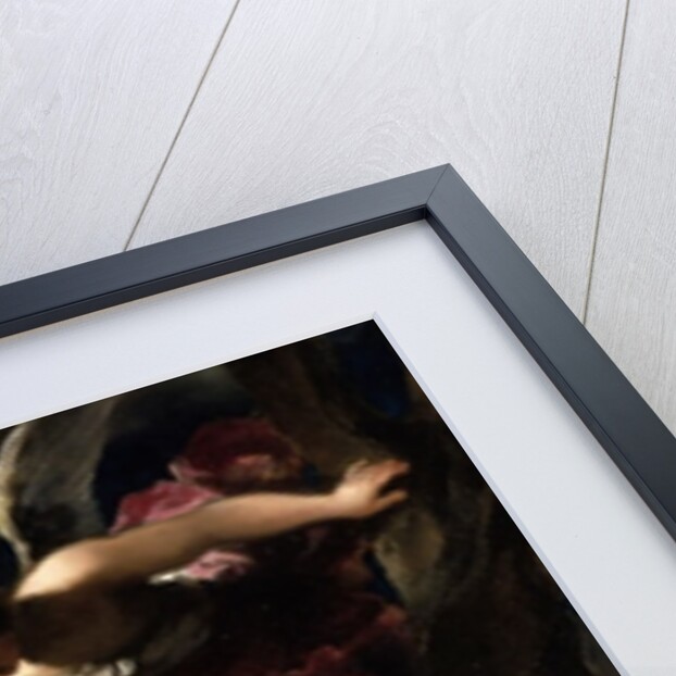 St. Sebastian succoured by two angels, 1617 by Guercino