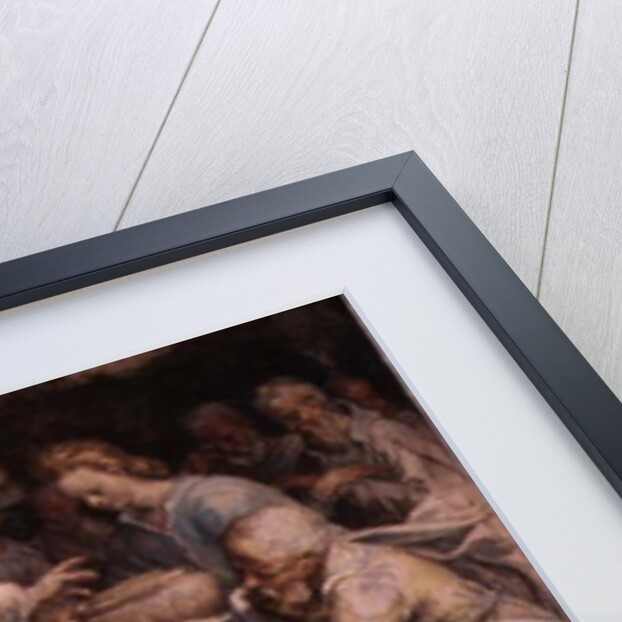 PD.5-1957 The Lamentation over the Dead Christ, c.1585 by Isaac Oliver