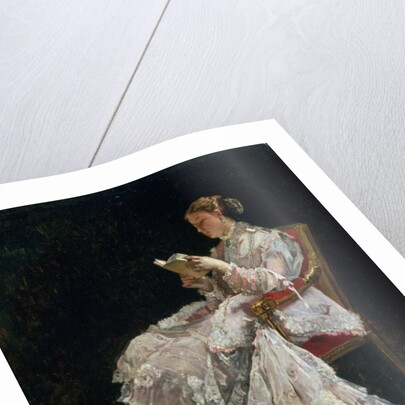 The Reader, c.1860 by Alfred Emile Stevens