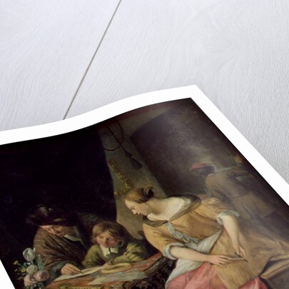 Interior with a Painter and his Family, c.1670 by Jan Havicksz. Steen