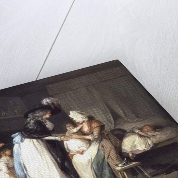 Visit to the child at nurse, c.1788 by George Morland
