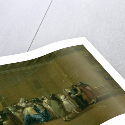 The Sala Grande of the Ridotto, Palazzo Dandolo, San Moise, 1755-60 by Giovanni Antonio Guardi