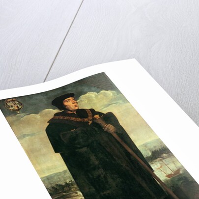 Portrait of William Fitzwilliam, Earl of Southampton, p.1539 by Hans Holbein the Younger