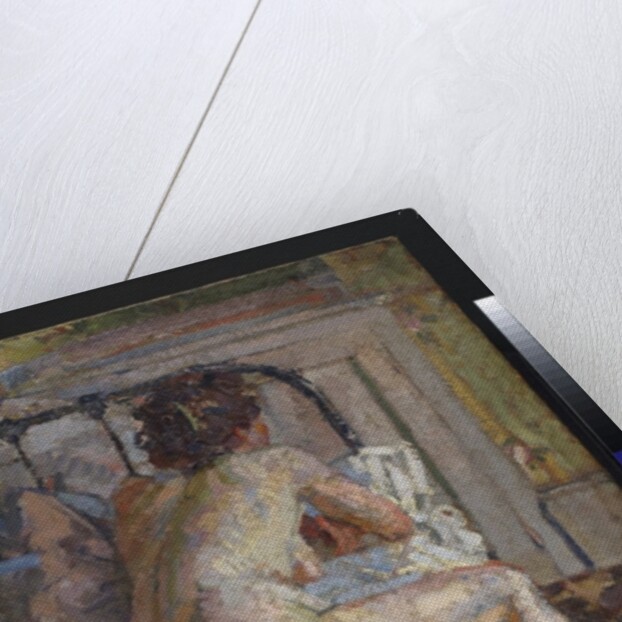 Nude on a bed, c.1914 by Harold Gilman