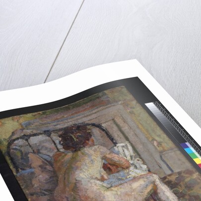 Nude on a bed, c.1914 by Harold Gilman