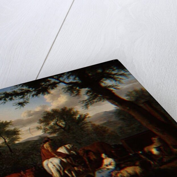 Landscape with Cattle and Figures, 1664 by Adriaen van de Velde