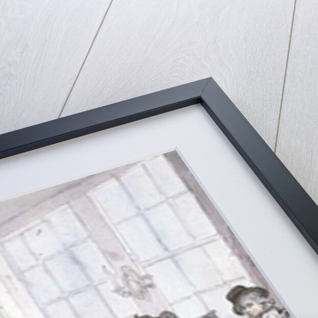 No.1732 A French Coffee House by Thomas Rowlandson