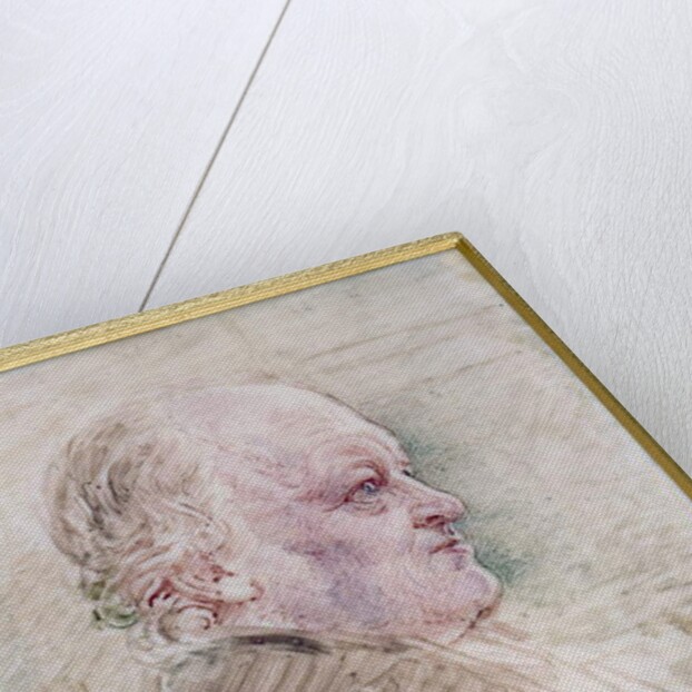 PD.61-1950 Miniature of William Blake 1821 by John Linnell