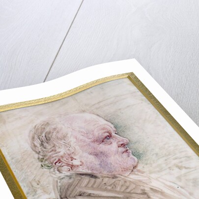 PD.61-1950 Miniature of William Blake 1821 by John Linnell