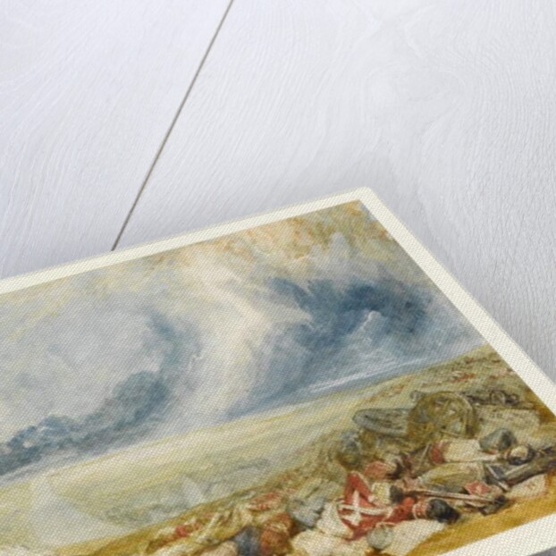The Field of Waterloo, c.1817 by Joseph Mallord William Turner