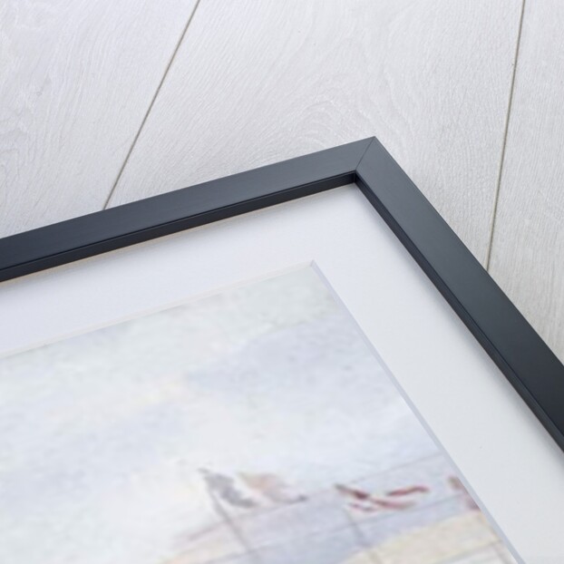 People on the Beach, Trouville, 1866 by Eugene Louis Boudin
