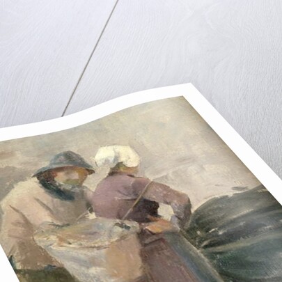 The Housewife Looking at the Fisherman's Catch, c.1900 by Eanger Irving Couse