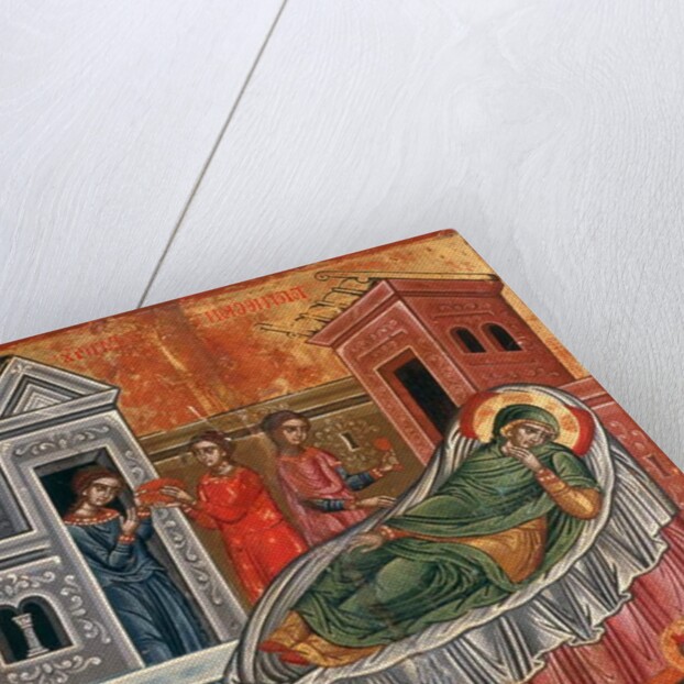 The Birth of John the Baptist, late 17th century by Greek School