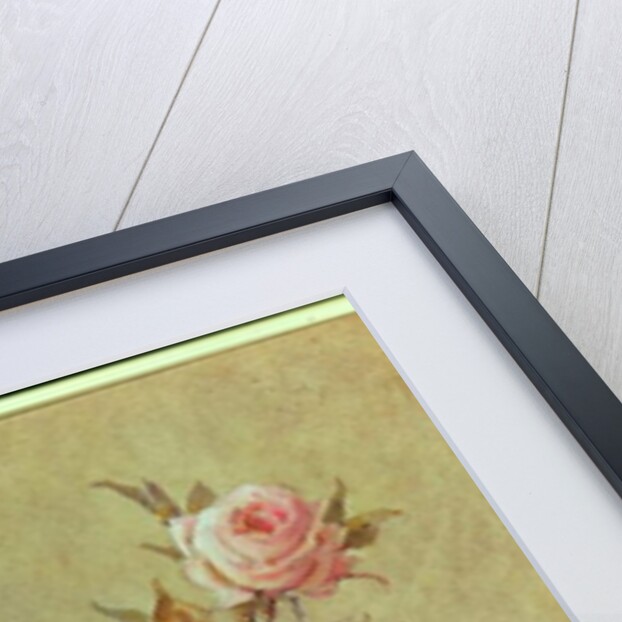 Pink Roses in a Yellow Vase by John Porter Wale