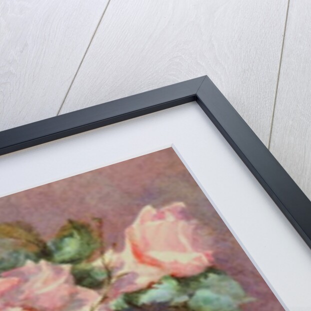 A Bowl of Pink Roses by Melicent Grose