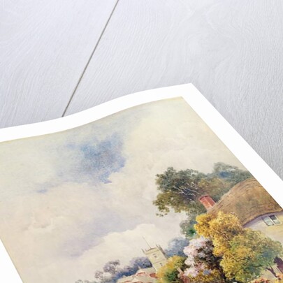 A Country Cottage and Church by F.H. Tyndale