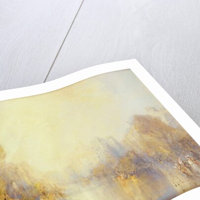 Romantic landscape by Frank Wasley