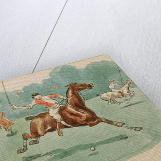 The Month of June: Polo by George Derville Rowlandson