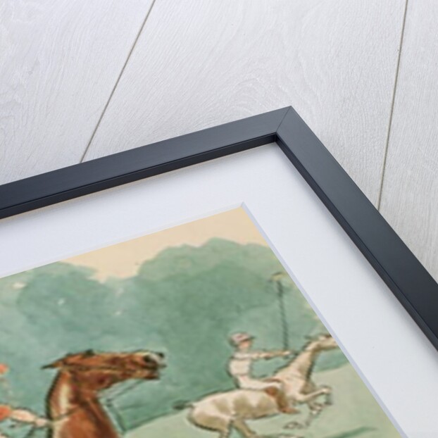 The Month of June: Polo by George Derville Rowlandson