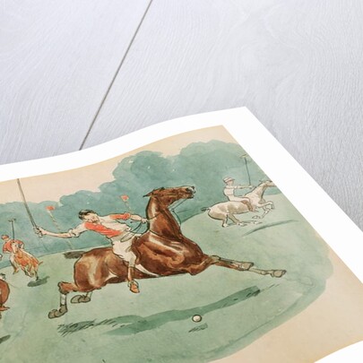 The Month of June: Polo by George Derville Rowlandson