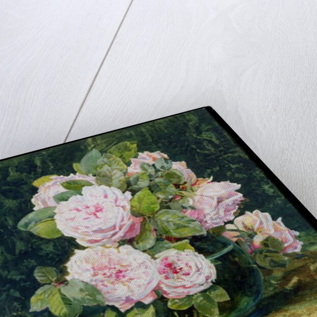 Roses in a Green Bowl, 1880 by Fanny W. Currey