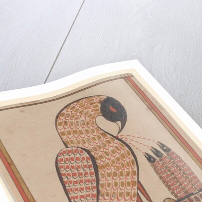 Pelican in its Piety, Fraktur Painting, c.1810 by David Kulp